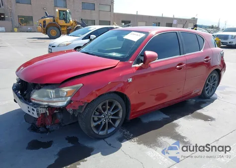 2013 Lexus Ct 200H from USA, damaged, VIN JTHKD5BH8D2134406